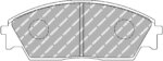 Ferodo DS2500 front brake pads for Honda Civic, Honda Prelude