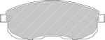 Ferodo DS2500 front brake pads for Nissan Maxima, Nissan Silvia