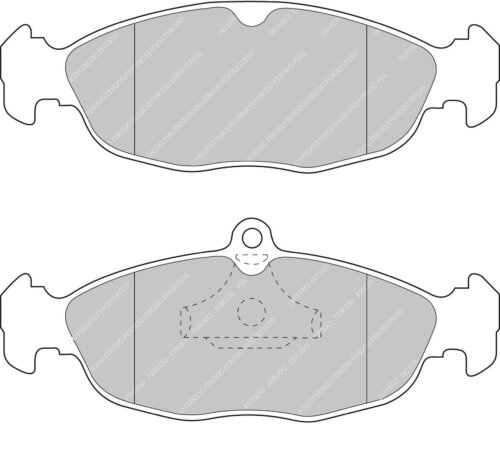 Ferodo DS2500 front brake pads for Opel Vectra, Vauxhall Corsa