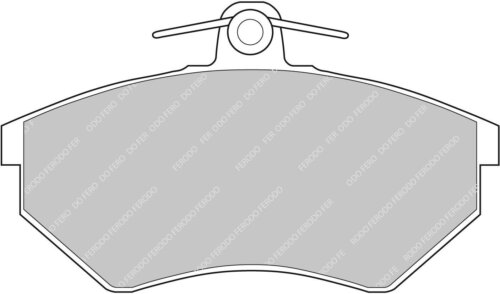 Ferodo DS3000 front brake pads for VW Scirocco, VW Passat