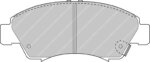 Ferodo DS2500 front brake pads for Honda Jazz, Honda Logo