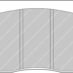 Ferodo DS2500 front brake pads for Jaguar XJS, Jaguar XJ
