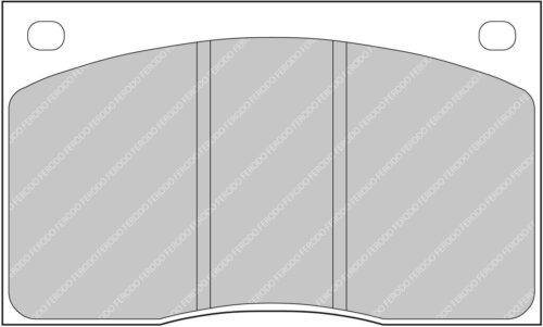 Ferodo DS2500 front brake pads for Jaguar XJS, Jaguar XJ