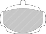 Ferodo DS3.12 front brake pads for MG B