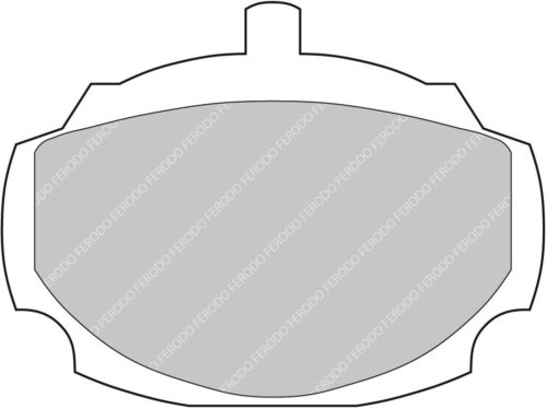 Ferodo DS3.12 front brake pads for MG B