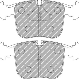 Ferodo DS2500 front brake pads for BMW 5, BMW 7
