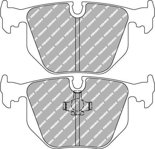 Ferodo DS2500 rear brake pads for Maserati Biturbo