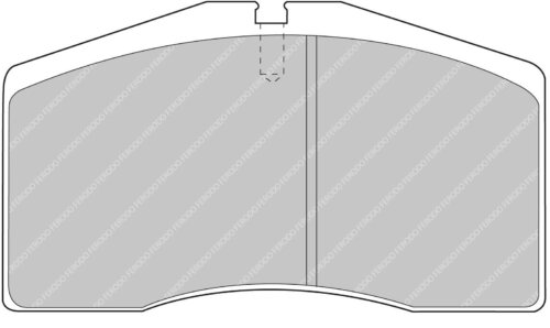 Ferodo DS2500 front brake pads for Porsche 911, Porsche 968