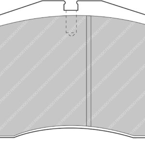 Ferodo DS3000 front brake pads for Porsche 911, Porsche 968