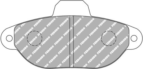 Ferodo DS3000 front brake pads for FIAT Punto