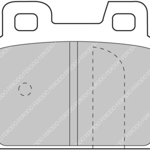 Ferodo DS3000 rear brake pads for Alfa Romeo 156