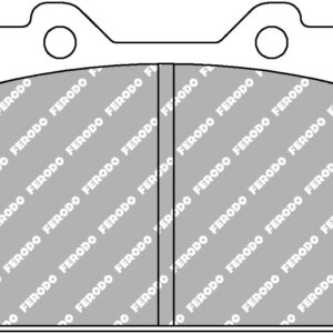 Ferodo DS2500 front brake pads for Mitsubishi 3000 GT, Nissan Silvia