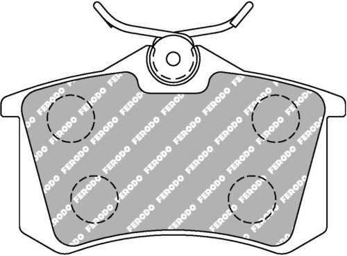 Ferodo DS Performance rear brake pads for Renault Espace, Ford Galaxy