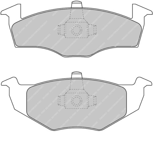 Ferodo DS Performance front brake pads for VW Polo, VW Vento