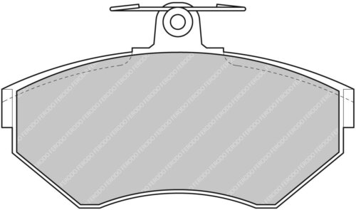 Ferodo DS Performance front brake pads for VW Polo, VW Caddy