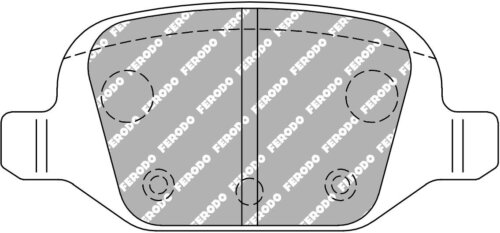 Ferodo DS Performance rear brake pads for FIAT Panda, FIAT Punto