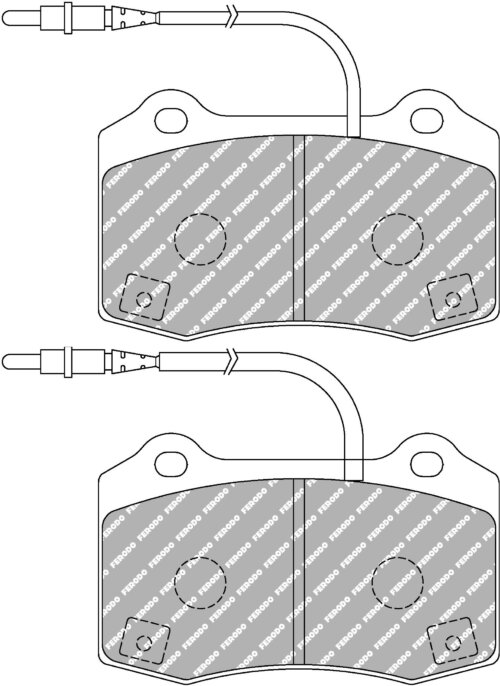 Ferodo DS Performance front brake pads for Dodge Viper