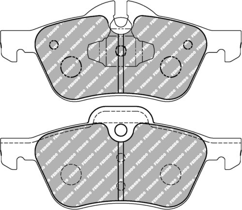 Ferodo DS Performance front brake pads for Mini MINI Convertible, Mini Mini Countryman