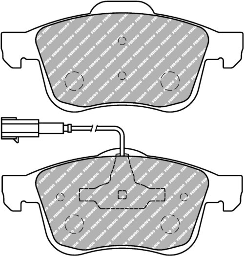 Ferodo DS Performance front brake pads for Alfa Romeo Brera, Alfa Romeo Spider