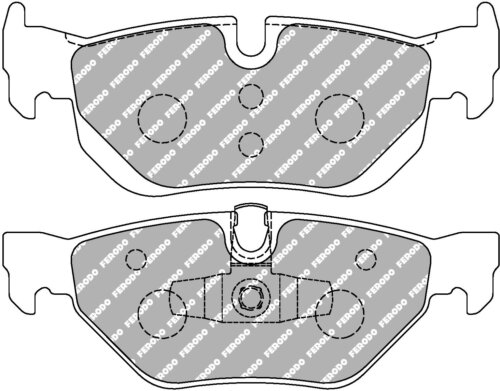Ferodo DS Performance rear brake pads for BMW 1, BMW 3