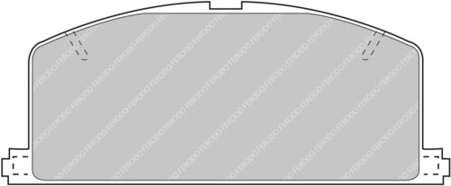 Ferodo DS Performance front brake pads for Toyota Starlet, Toyota Carina