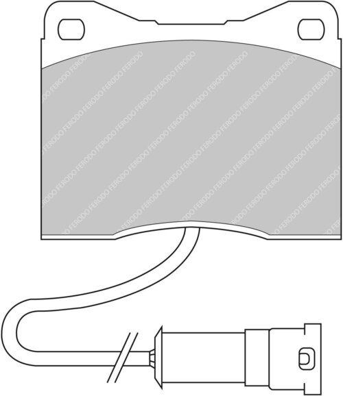 Ferodo DS Performance front brake pads for Maserati Biturbo