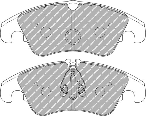 Ferodo DS Performance front brake pads for Ford Focus, Audi A4