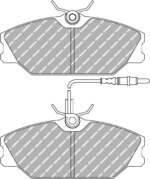 Ferodo DS Performance front brake pads for Renault Laguna, Renault Espace
