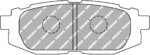 Ferodo DS Performance rear brake pads for Subaru Forester, Subaru BRZ