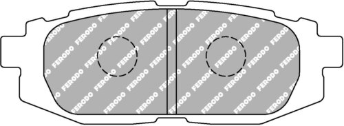 Ferodo DS Performance rear brake pads for Subaru Forester, Subaru BRZ