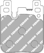 Ferodo DS Performance rear brake pads for BMW 1, BMW 4