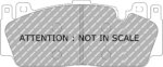 Ferodo DS Performance front brake pads for BMW 4, BMW 5