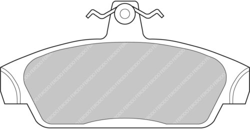 Ferodo DS Performance front brake pads for MG B, MG F