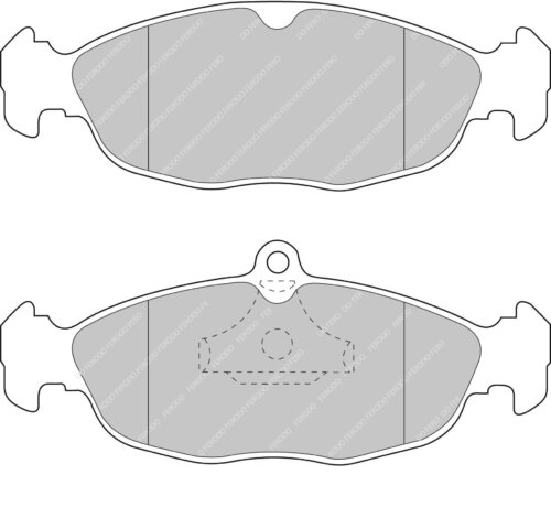 Ferodo DS Performance front brake pads for Daewoo Lanos, Vauxhall Novavan