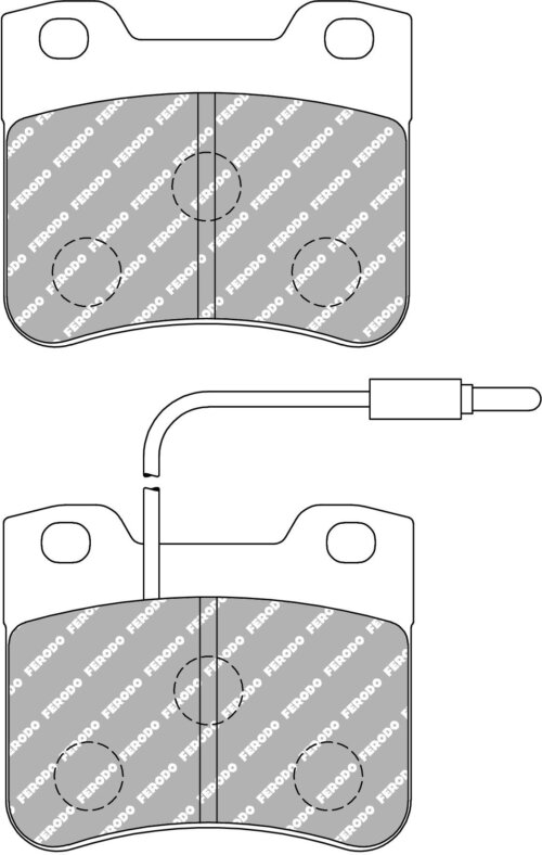Ferodo DS Performance front brake pads for Citroën AX