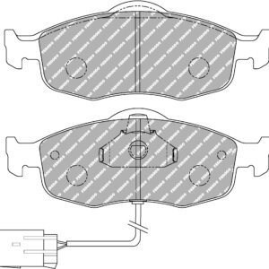Ferodo DS Performance front brake pads for Ford Cougar, Ford Mondeo