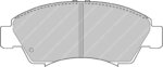 Ferodo DS Performance front brake pads for Honda Jazz, Honda Logo