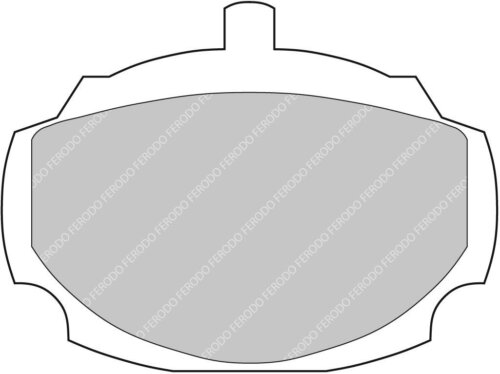 Ferodo DS Performance front brake pads for MG B