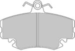 Ferodo DS Performance front brake pads for Renault Espace, Dacia Logan