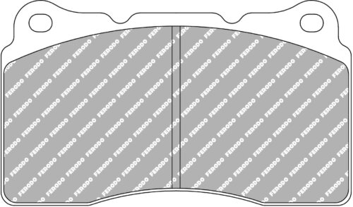 Ferodo DS Performance front brake pads for Alfa Romeo 156