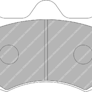Ferodo DS UNO front brake pads for McLaren 12C, SEAT Leon