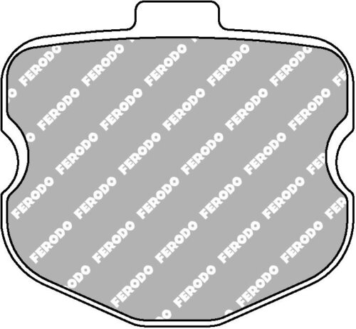 Ferodo DS2500 front brake pads for Chevrolet Corvette