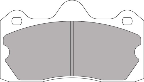 Ferodo DS3000 rear brake pads for Lotus Evora, Lotus Exige