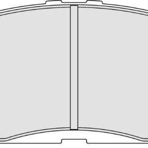 Ferodo DS2500 front brake pads for Toyota Alphard