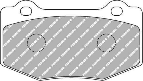 Ferodo DS3.12 rear brake pads for Chevrolet Corvette, Chevrolet Camaro