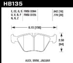 Hawk HPS brake pads