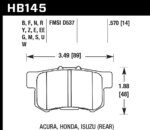 Hawk PC brake pads