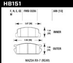 Hawk ER-1 brake pads