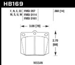 Hawk HPS brake pads