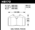 Hawk PC brake pads